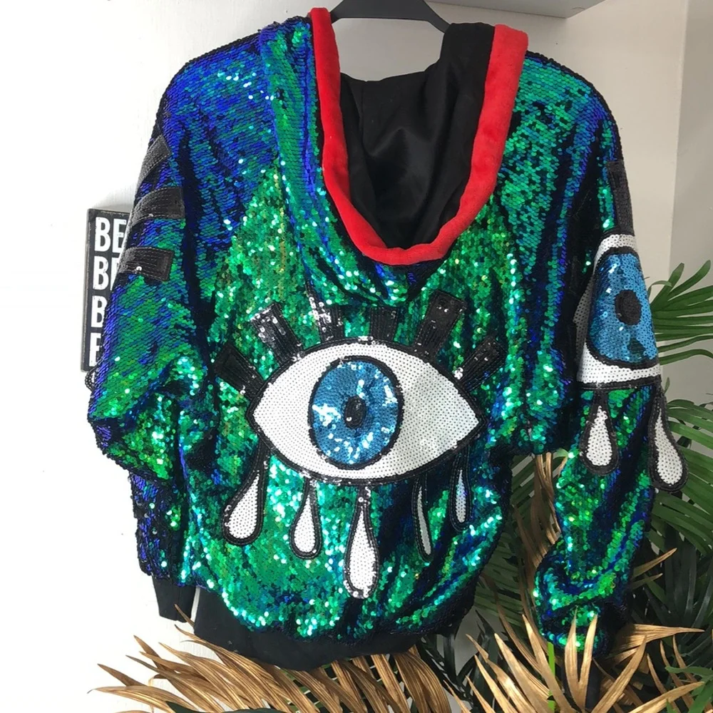 Sequin Gorgeous Jacket S/M - Picture 4 of 4